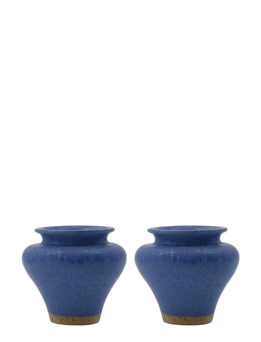 house doctor - Vase, HDKolo, Blue - vasen - blue - 1