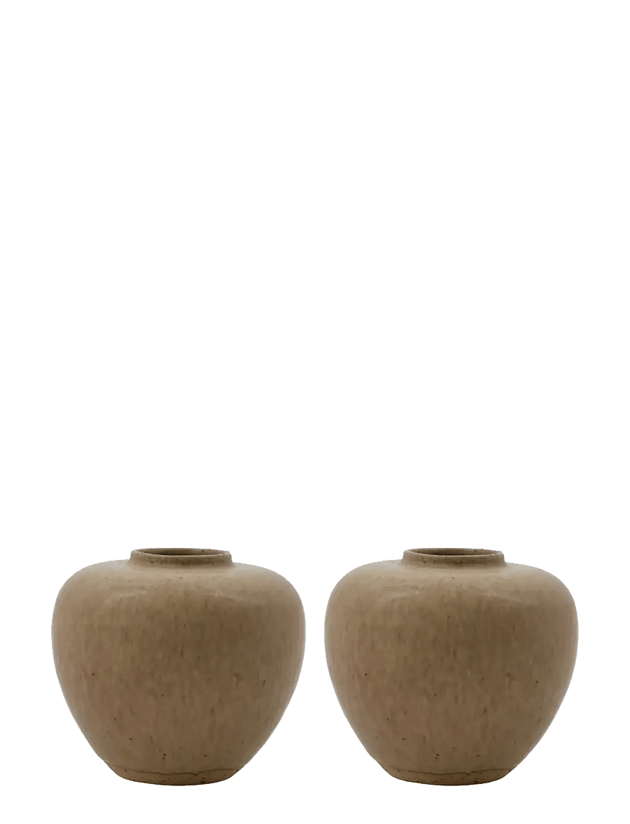 house doctor - Vase, HDTino, Beige - vasen - beige - 1