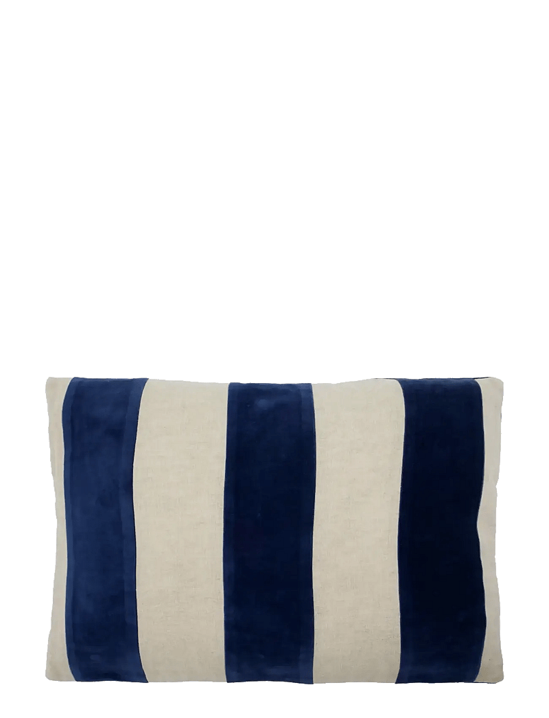 house doctor - Cushion cover, HDSono, Blue, Sand - kissenbezüge - blue, sand - 0