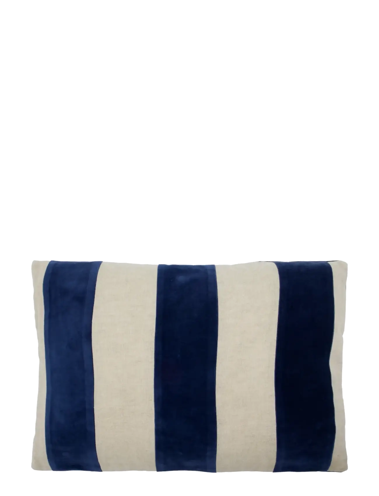 house doctor Cushion cover, HDSono, Blue, Sand - Pudebetræk - BLUE, SAND / navy