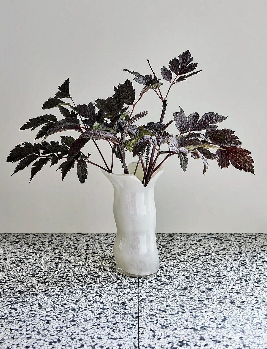 house doctor - Vase, HDCuff, Off-white - vaasid - off-white - 0