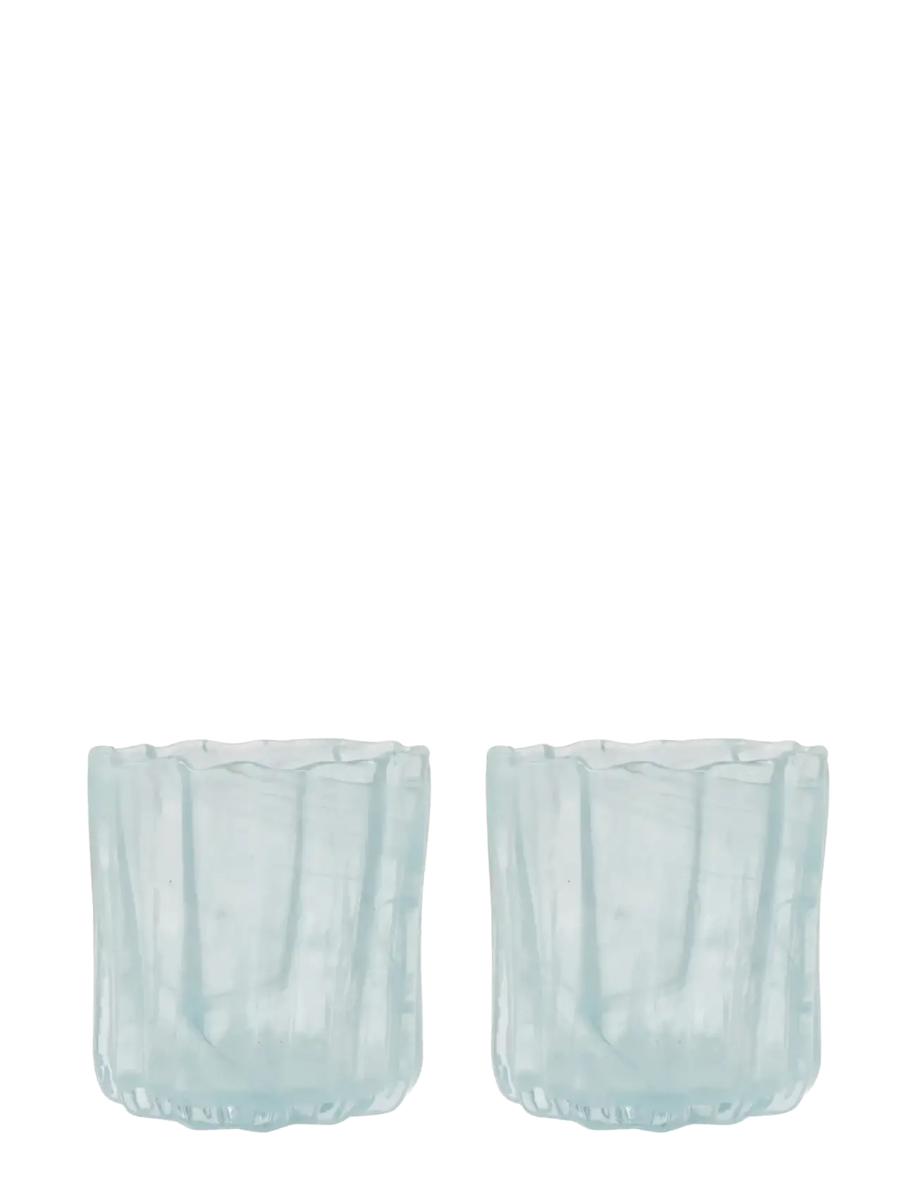 house doctor Tealight holder, HDCurl, Blue - Teelichthalter - BLUE / blue