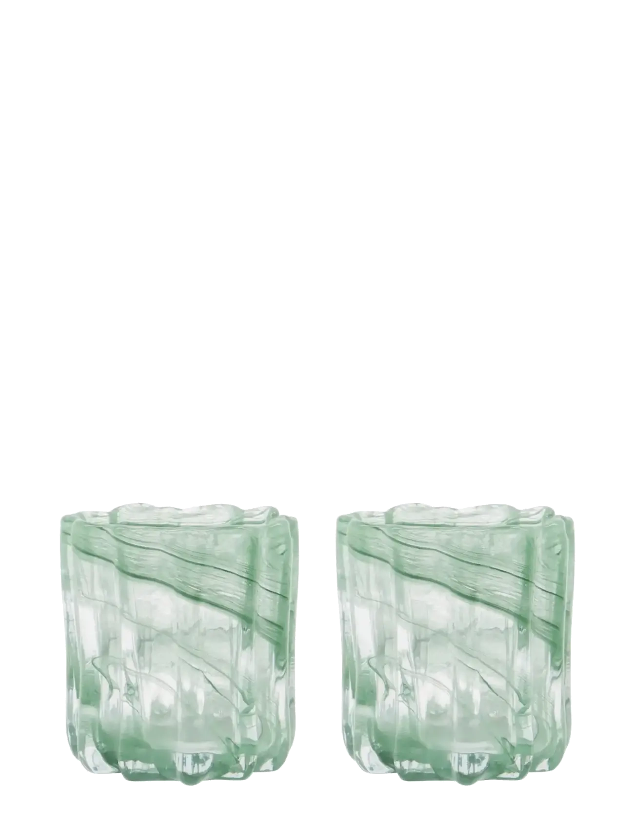 house doctor Tealight holder, HDCurl, Green - Vis alt - GREEN / green