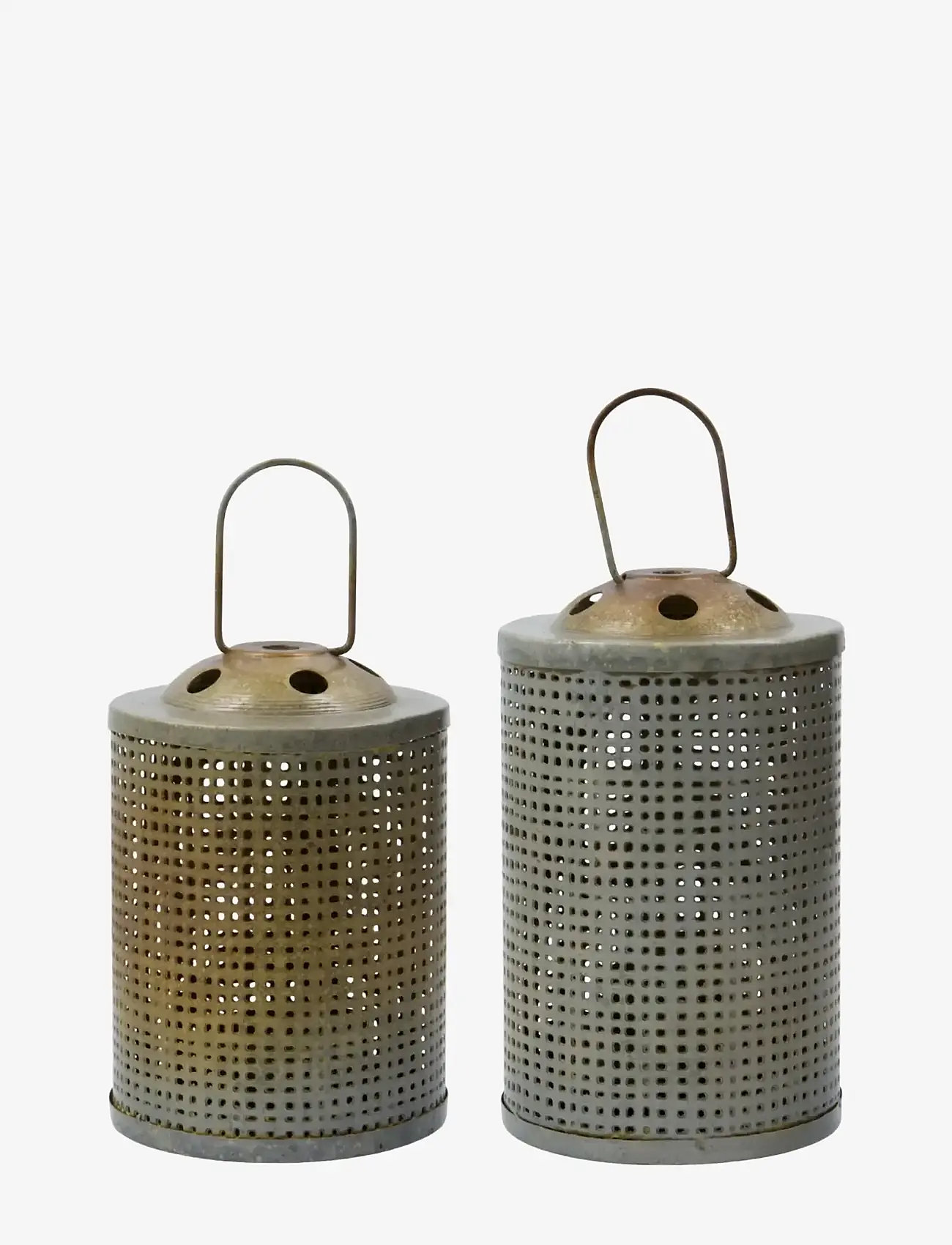 house doctor - Tealight holder, HDMeta, Antique brass finish - teelichthalter - antique brass finish - 1