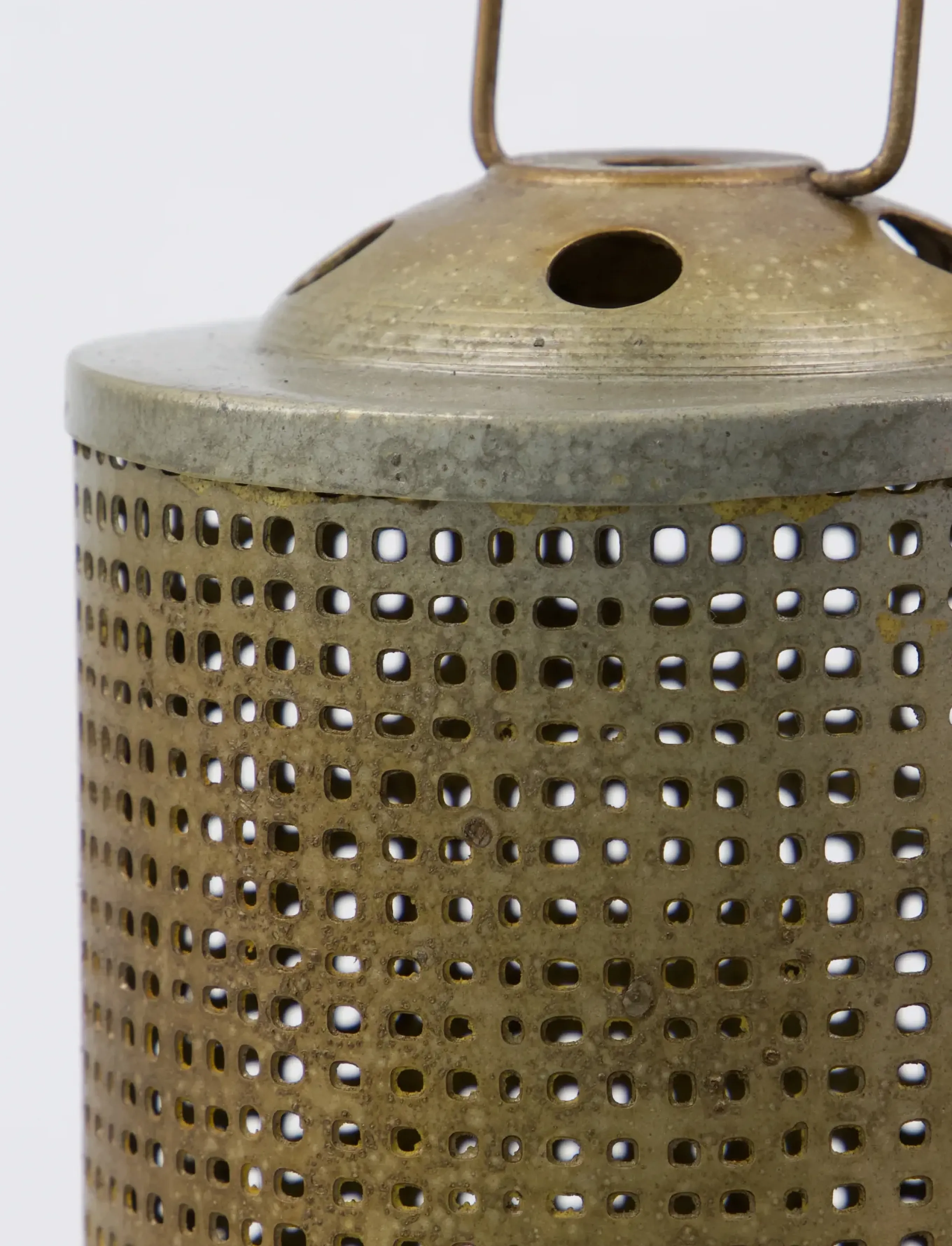house doctor - Tealight holder, HDMeta, Antique br - teelichthalter - antique brass finish - 2