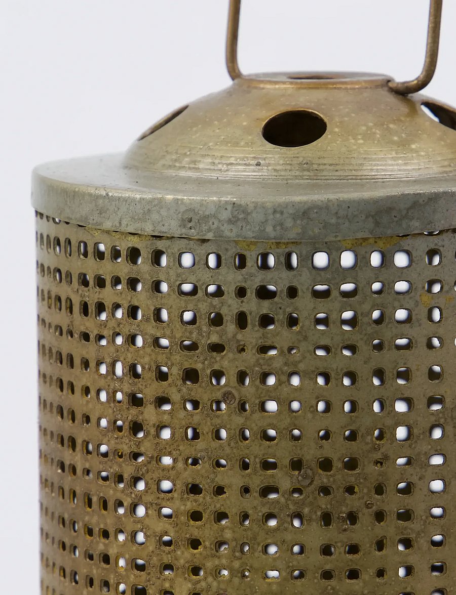 house doctor - Tealight holder, HDMeta, Antique br - teelichthalter - antique brass finish - 2