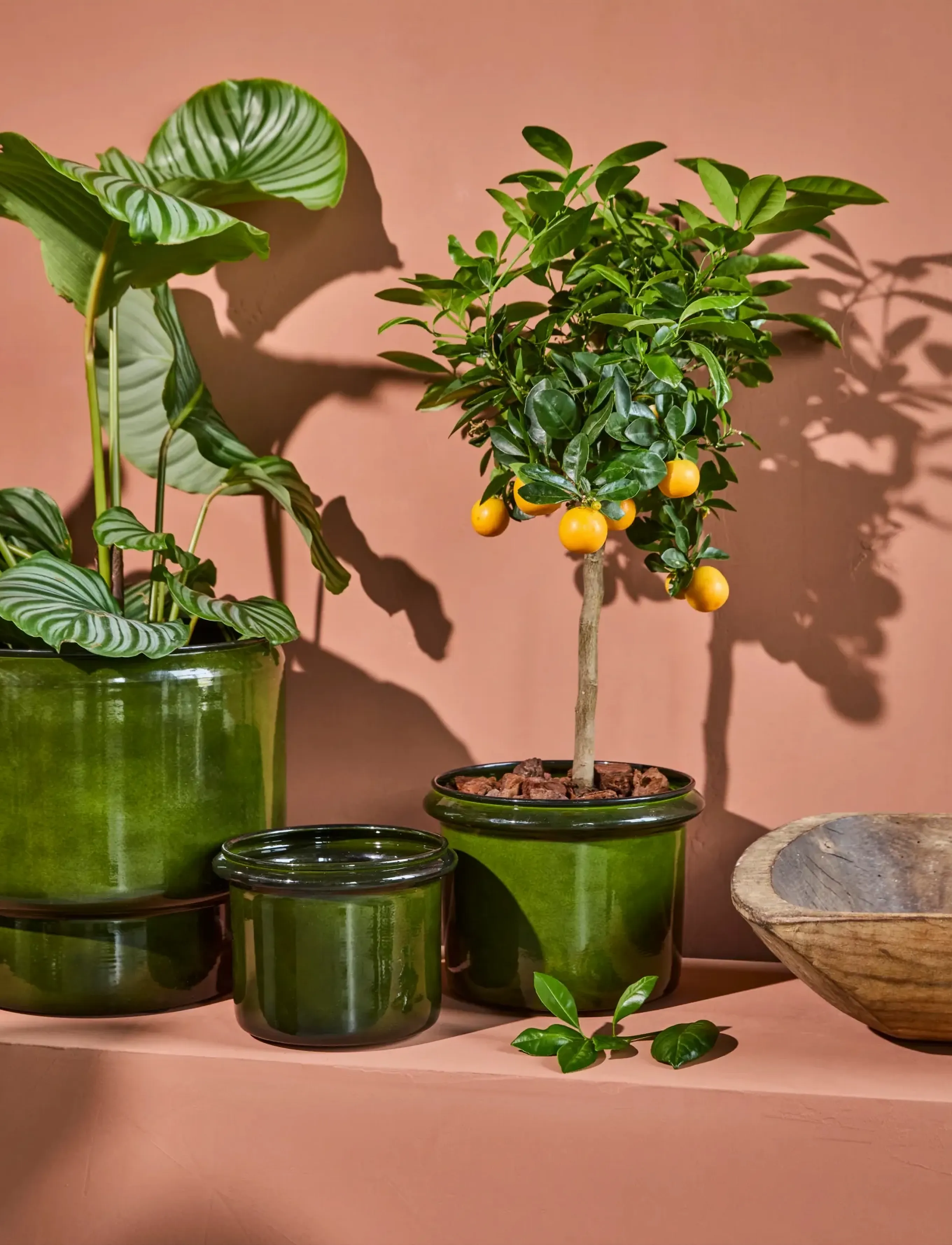 house doctor Planter, Hdhoop, Green, 14X 19X 18 cm, Decoration, Grün - Flower Pots, Homeware