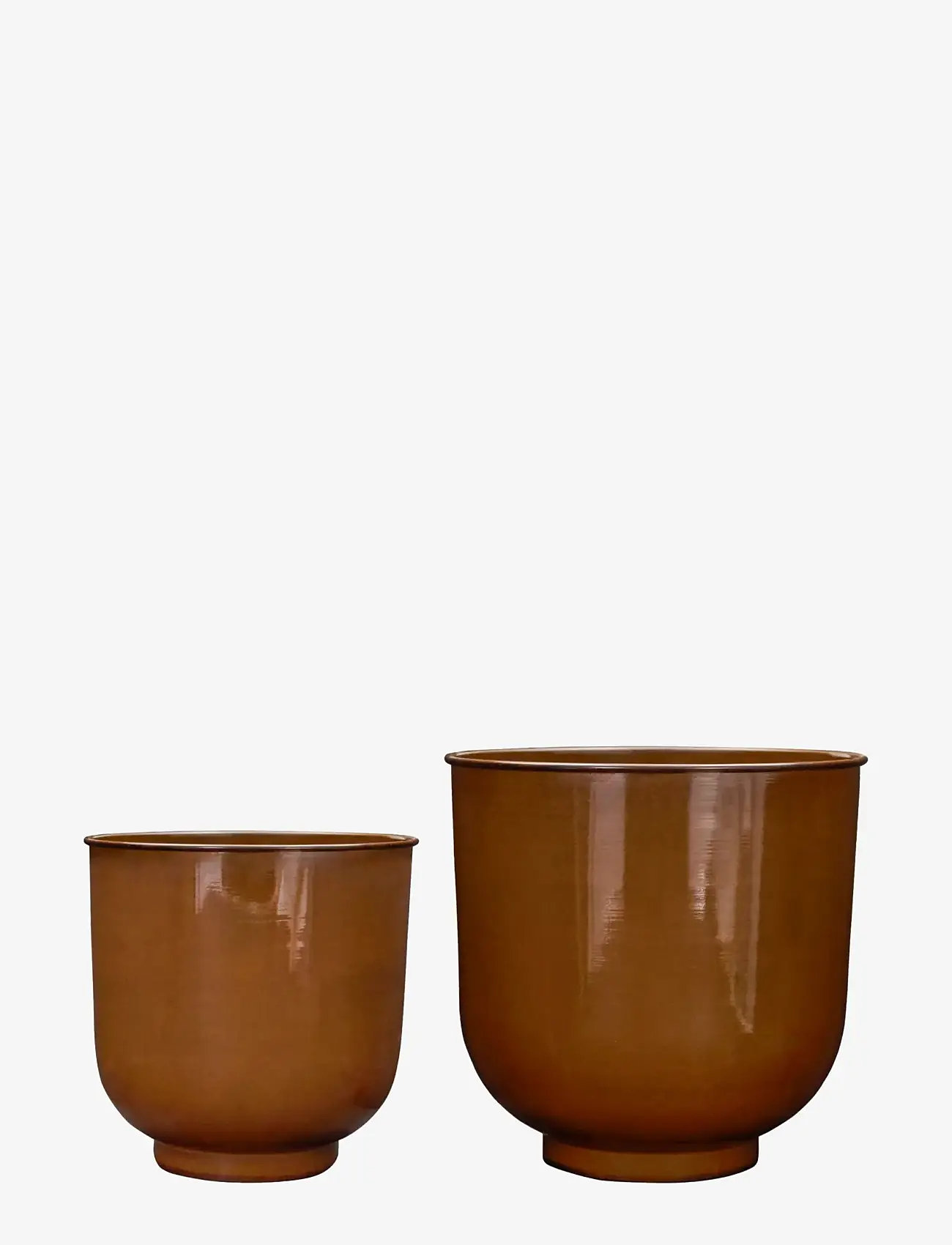 house doctor - Planter, HDCove, Brown - krukor - brown - 0