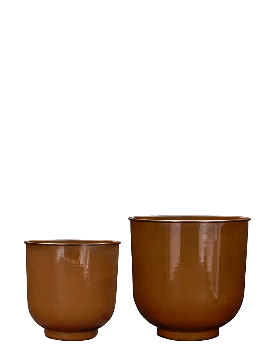house doctor - Planter, HDCove, Brown - lillepotid - brown - 1