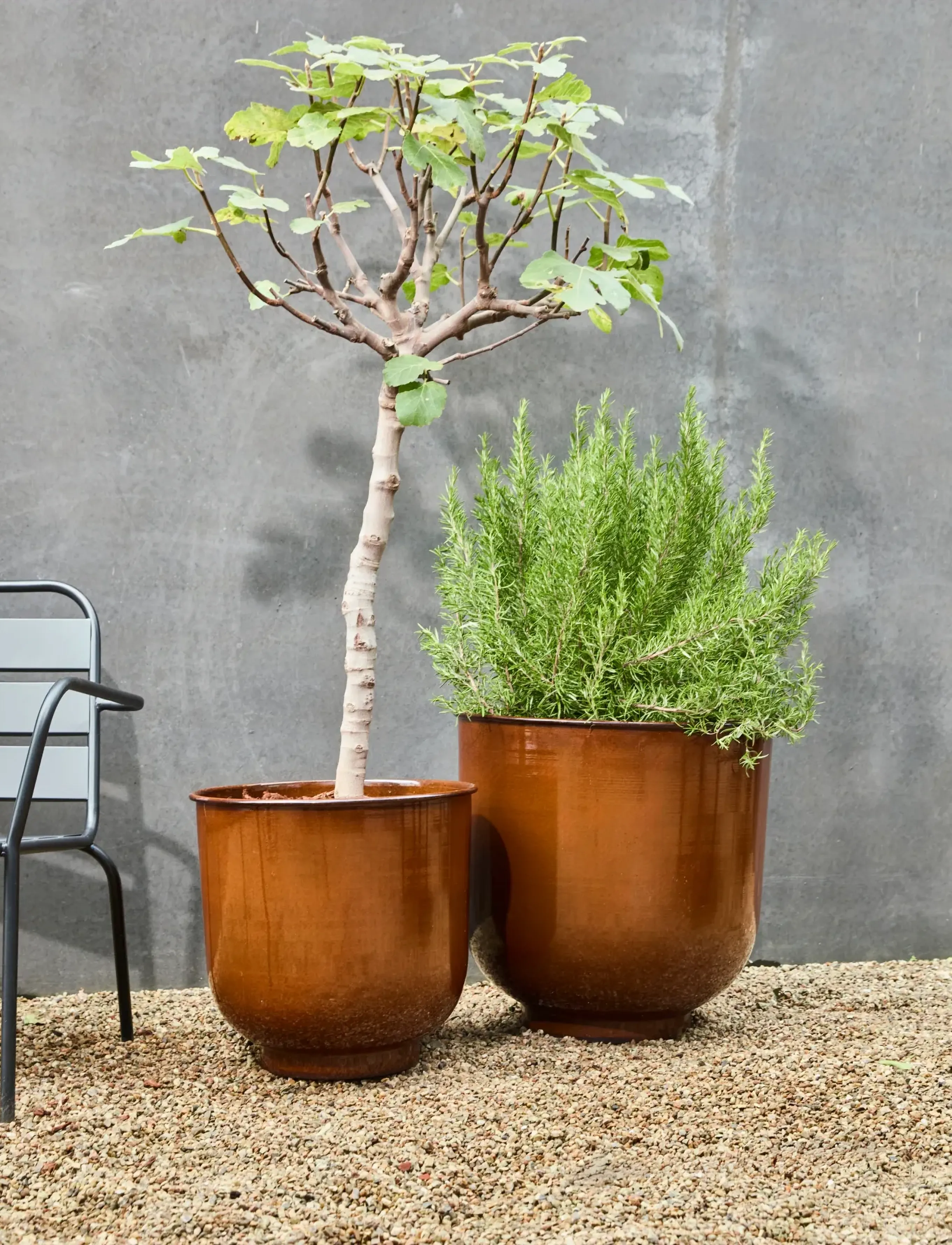house doctor Planter, Hdcove, Brown, 41X 42X 49 cm, Decoration, Braun - Flower Pots, Homeware