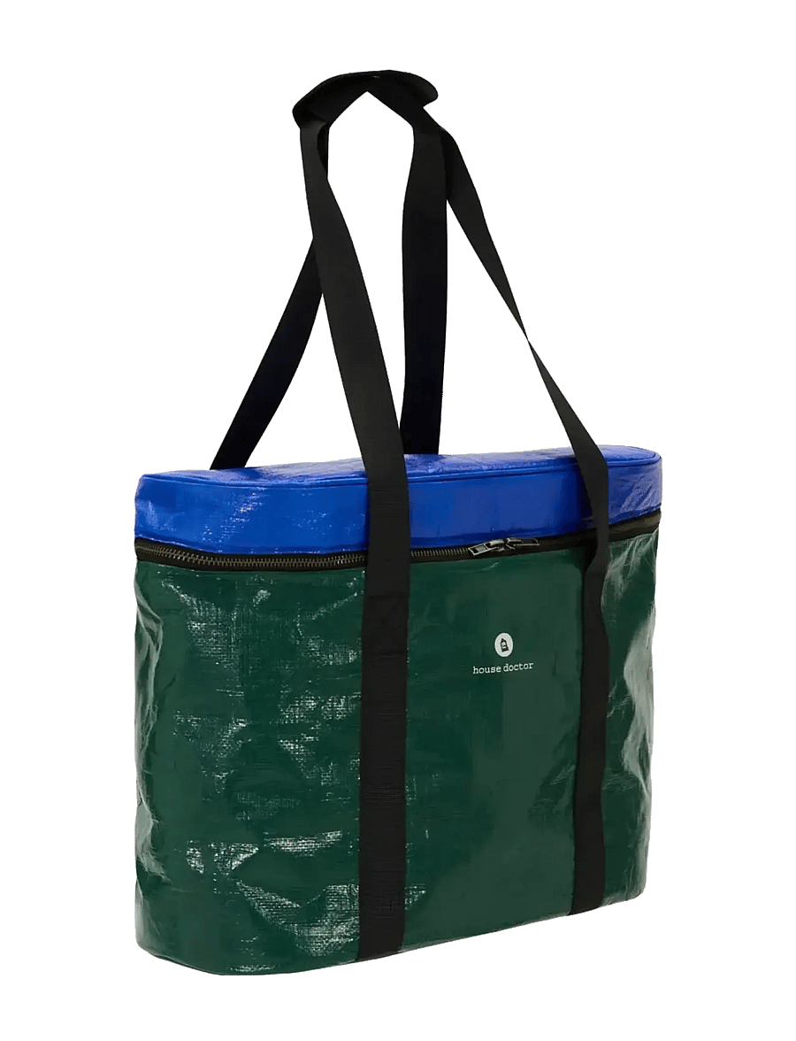 house doctor - Cooling bag, HDPicnic, Dark green, - lõunasöögikarbid ja toidumahutid - dark green, blue - 1