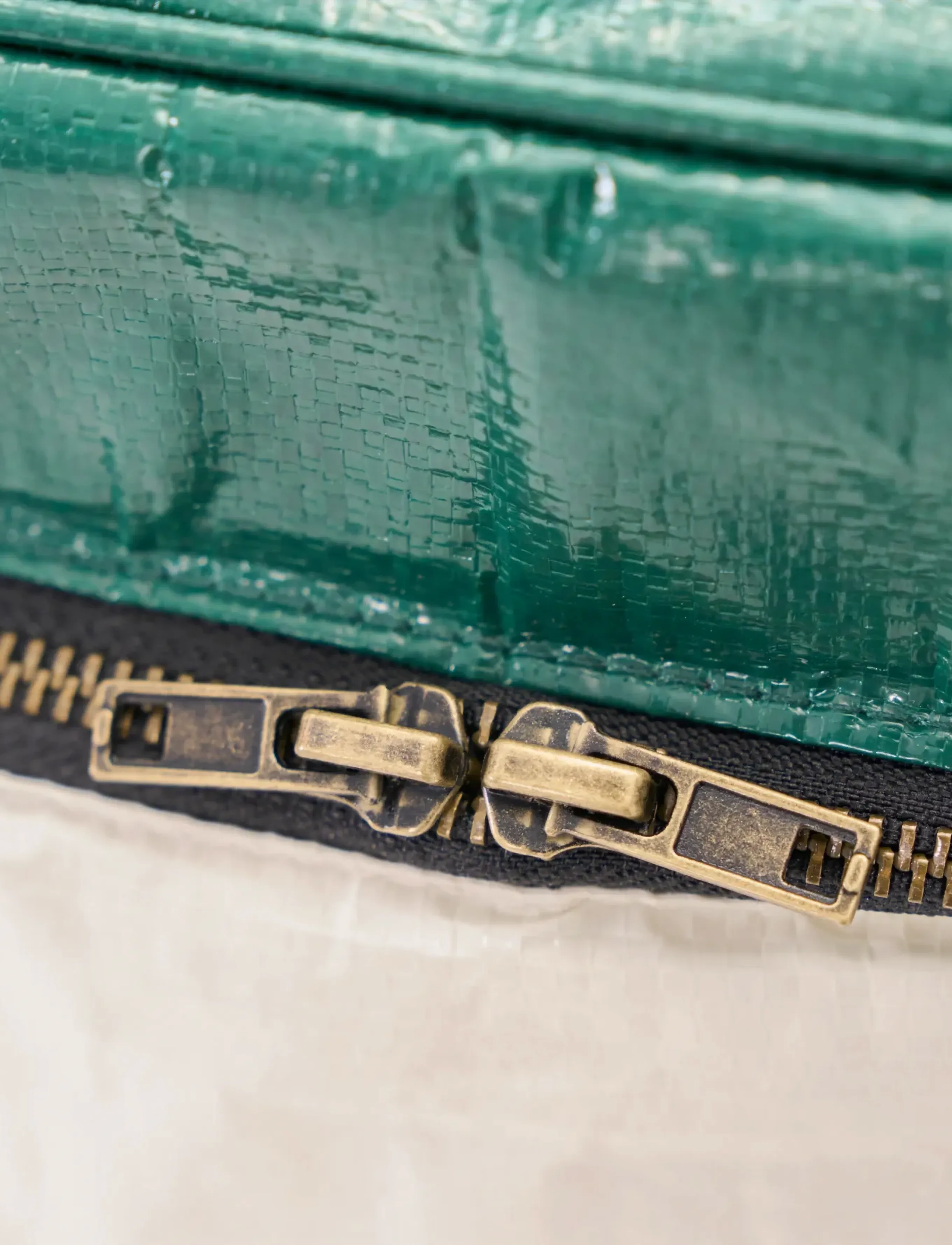 house doctor - Cooling bag, HDPicnic, Sand, Dark g - matlådor - sand, dark green - 2