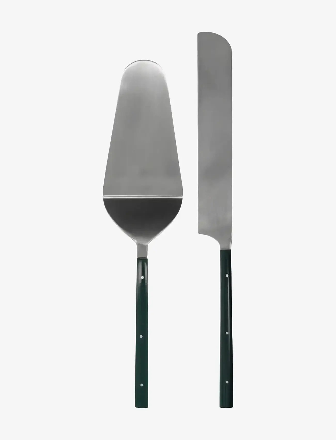 house doctor - Cake server, HDLata, Dark green, Polished stainless steel - kuchenmesser - dark green, polished stainless steel - 0