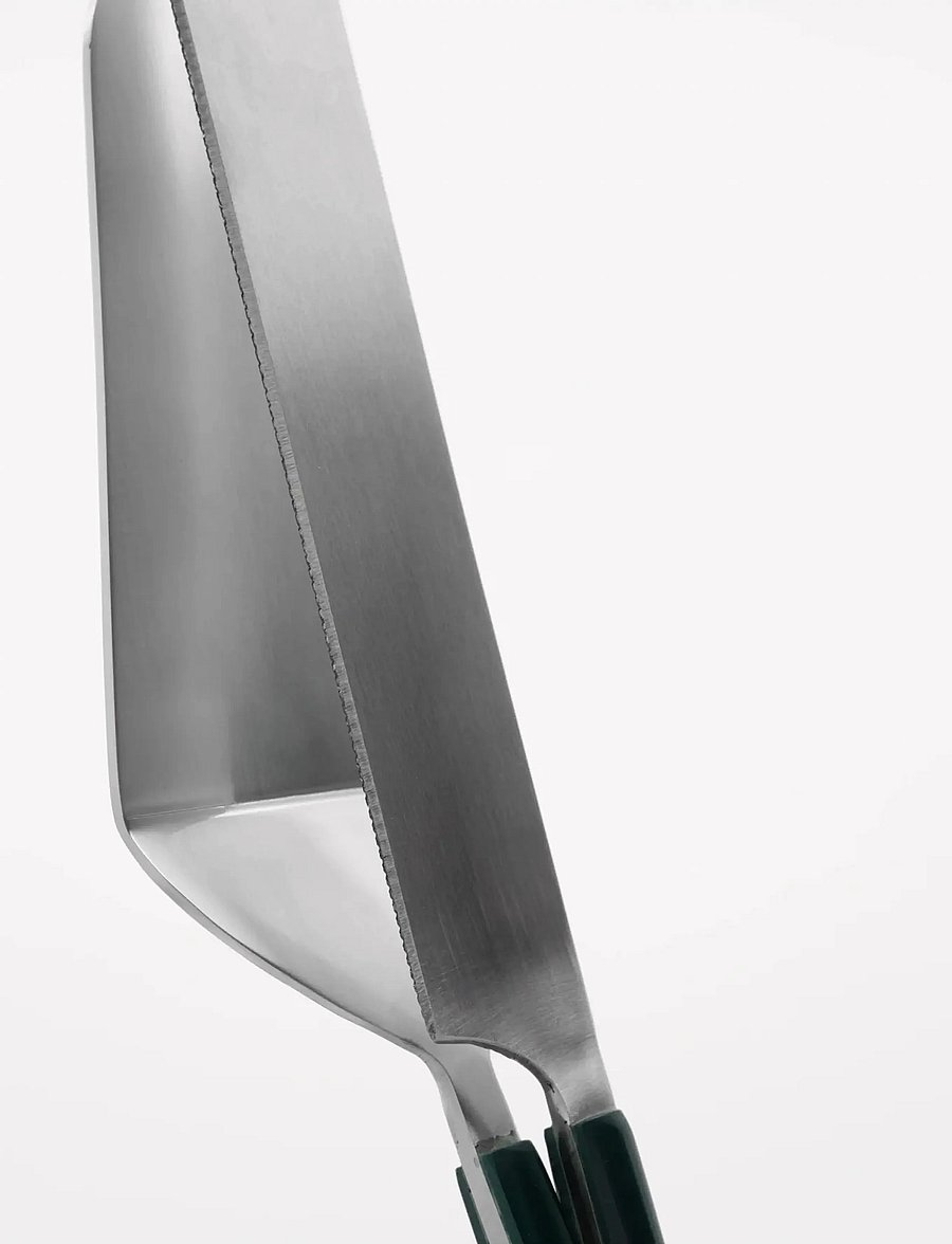 house doctor - Cake server, HDLata, Dark green, Po - kooginoad - dark green, polished stainless steel - 2