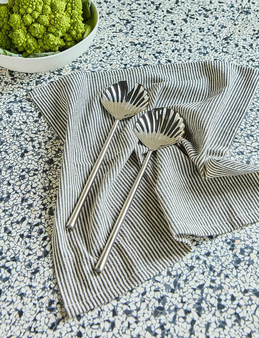 house doctor - Salad set, HDFan, Silver finish - madalaimad hinnad - stainless steel - 1