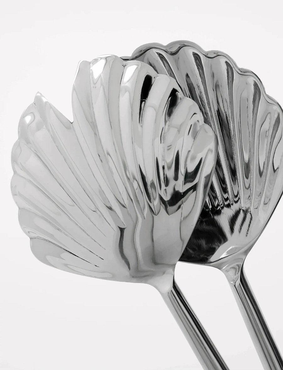 house doctor - Salad set, HDFan, Silver finish - madalaimad hinnad - stainless steel - 2