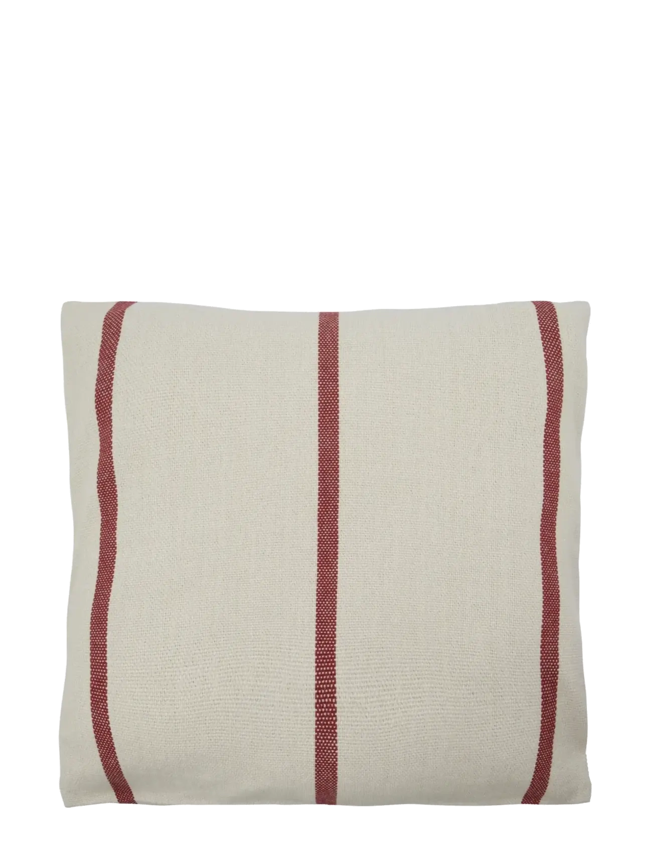 house doctor Cushion cover, HDNula, Off-white, Dark red - New Arrivals - OFF-WHITE, DARK RED / cream