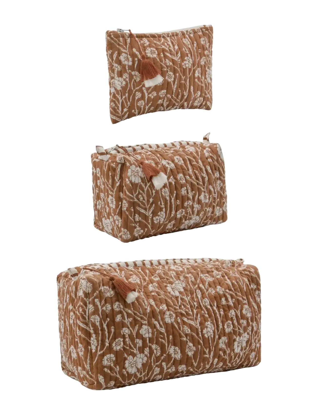 house doctor Toiletry bag, HDCare, Terracotta - Taschen - TERRACOTTA / brown