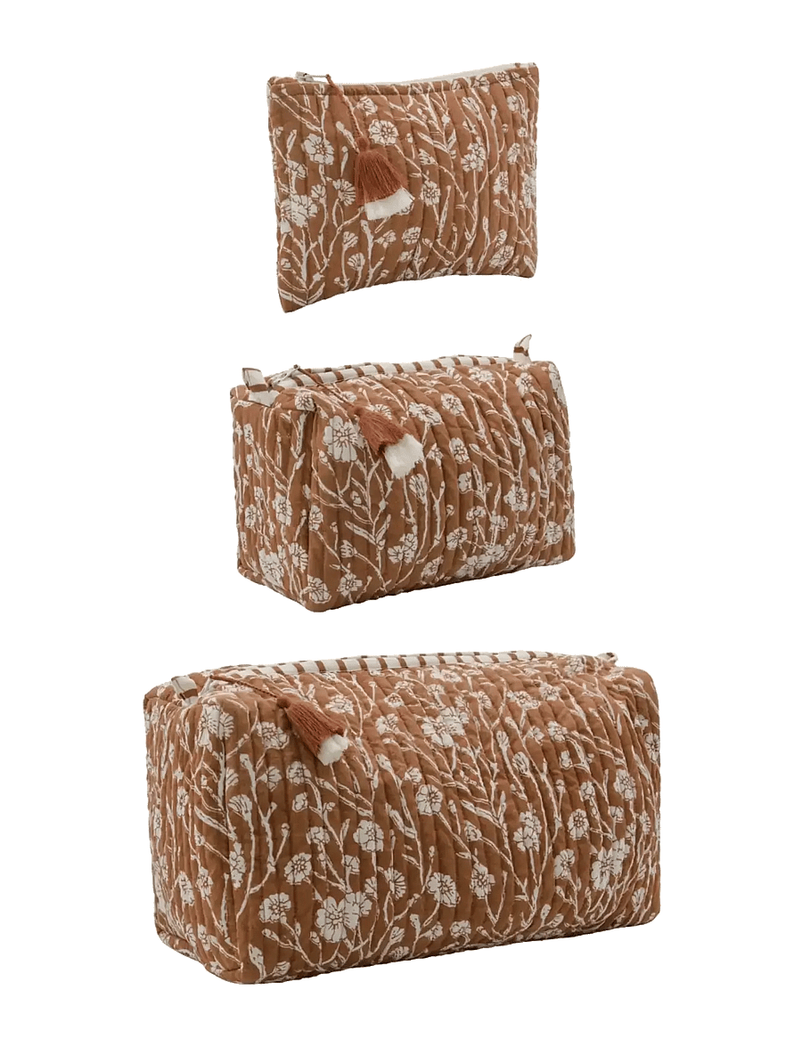 house doctor - Toiletry bag, HDCare, Terracotta - kosmeetikakotid - terracotta - 1