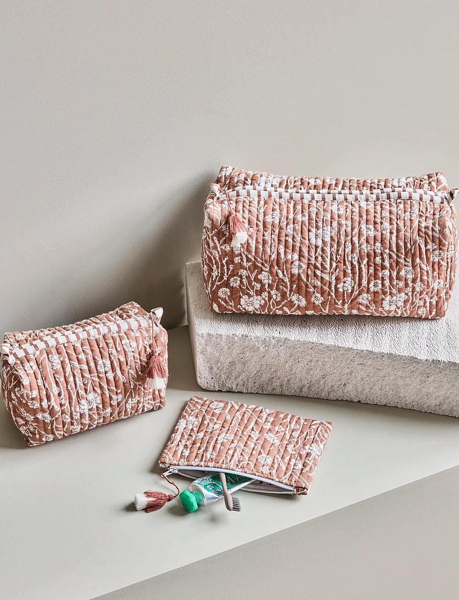 house doctor - Toiletry bag, HDCare, Terracotta - kosmeetikakotid - terracotta - 0