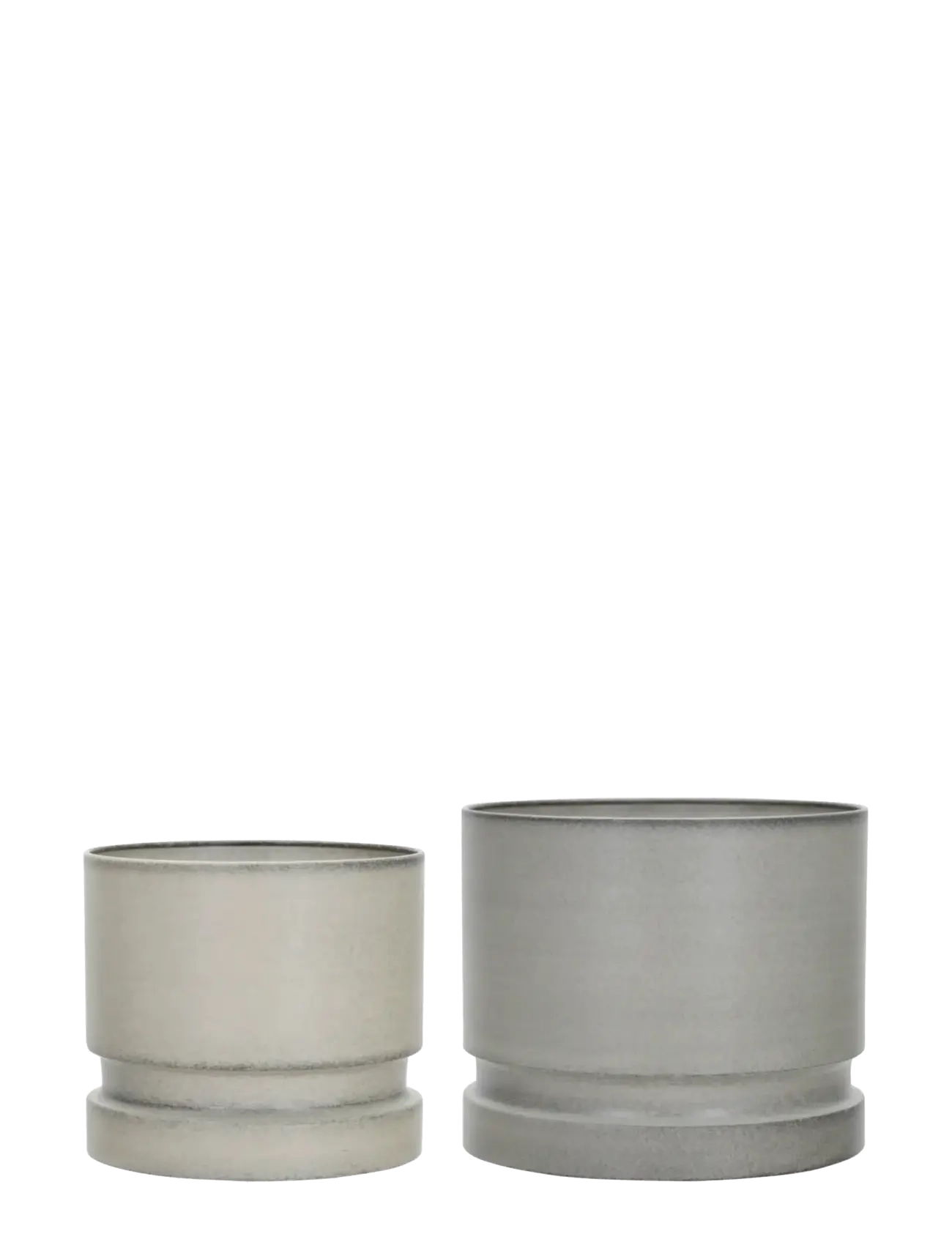 house doctor Planter, Hdpepple, Sand, Flower Pots, Grå, Str: 32X 36X 37CM