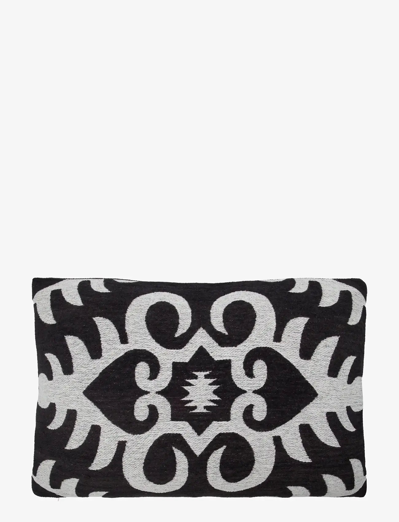 house doctor - Cushion cover, HDAmici, Black, Off-white - cushion covers - black, off-white - 1