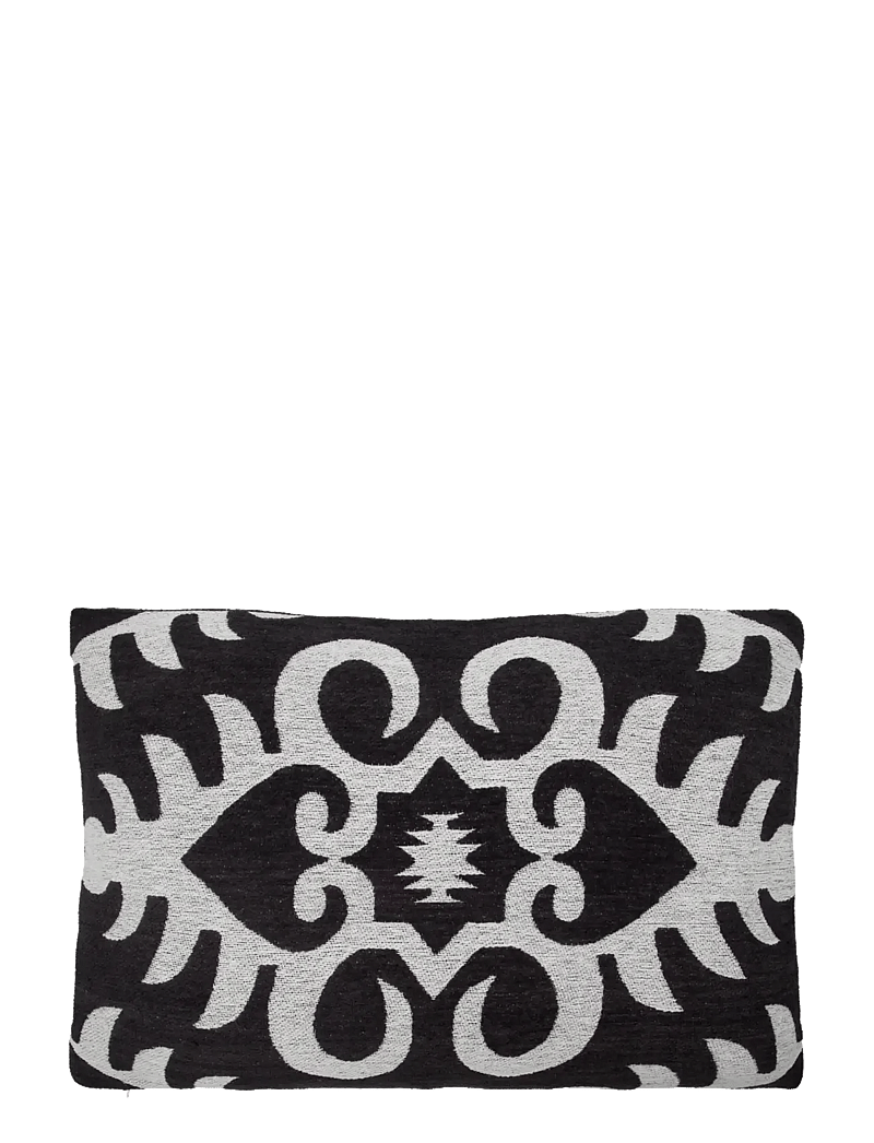 house doctor - Cushion cover, HDAmici, Black, Off-white - kissenbezüge - black, off-white - 1