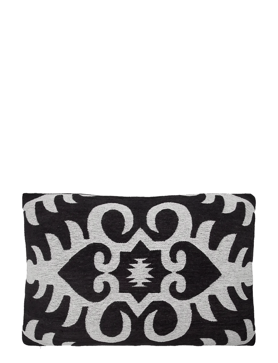 house doctor - Cushion cover, HDAmici, Black, Off- - padjakatted - black, off-white - 1