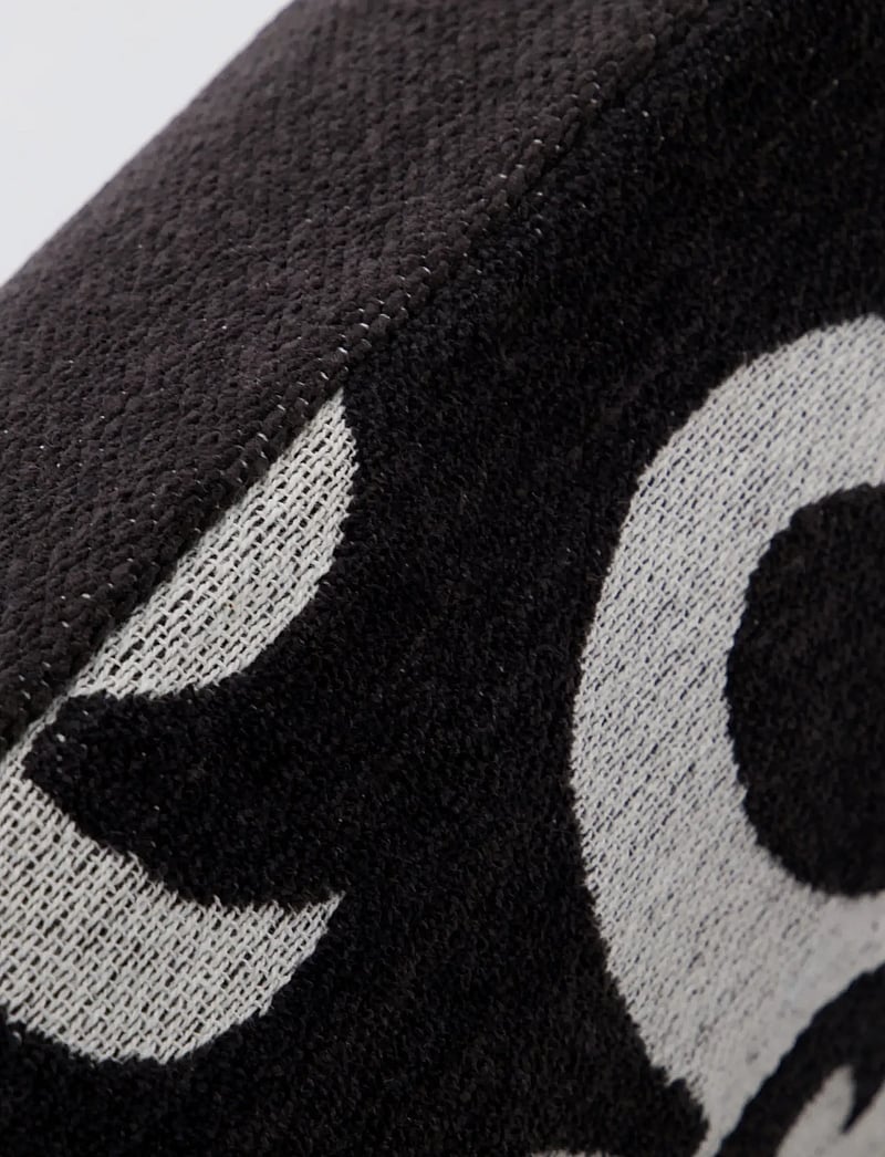 house doctor - Cushion cover, HDAmici, Black, Off-white - kissenbezüge - black, off-white - 2