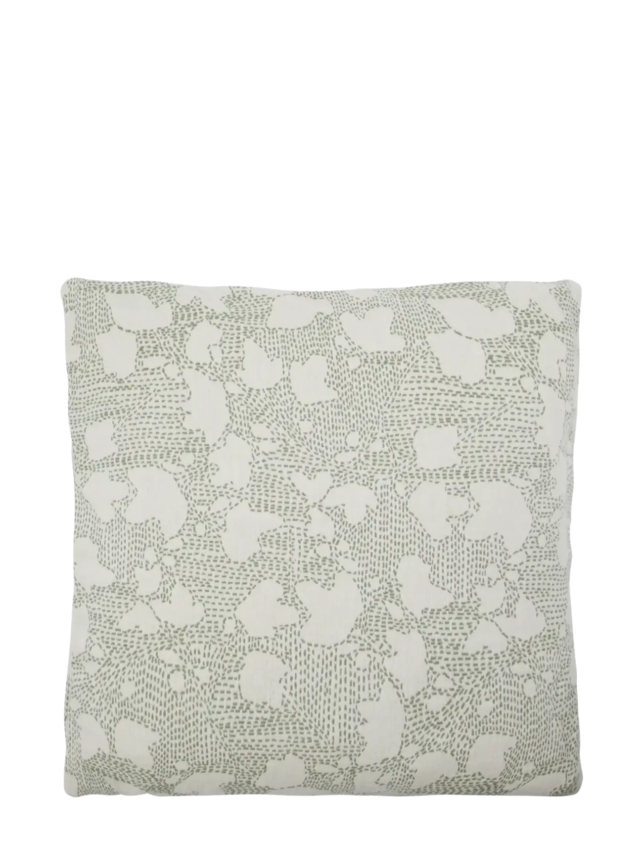 house doctor Cushion cover, HDMori, Off-white, K - Textilien - OFF-WHITE, KHAKI / green