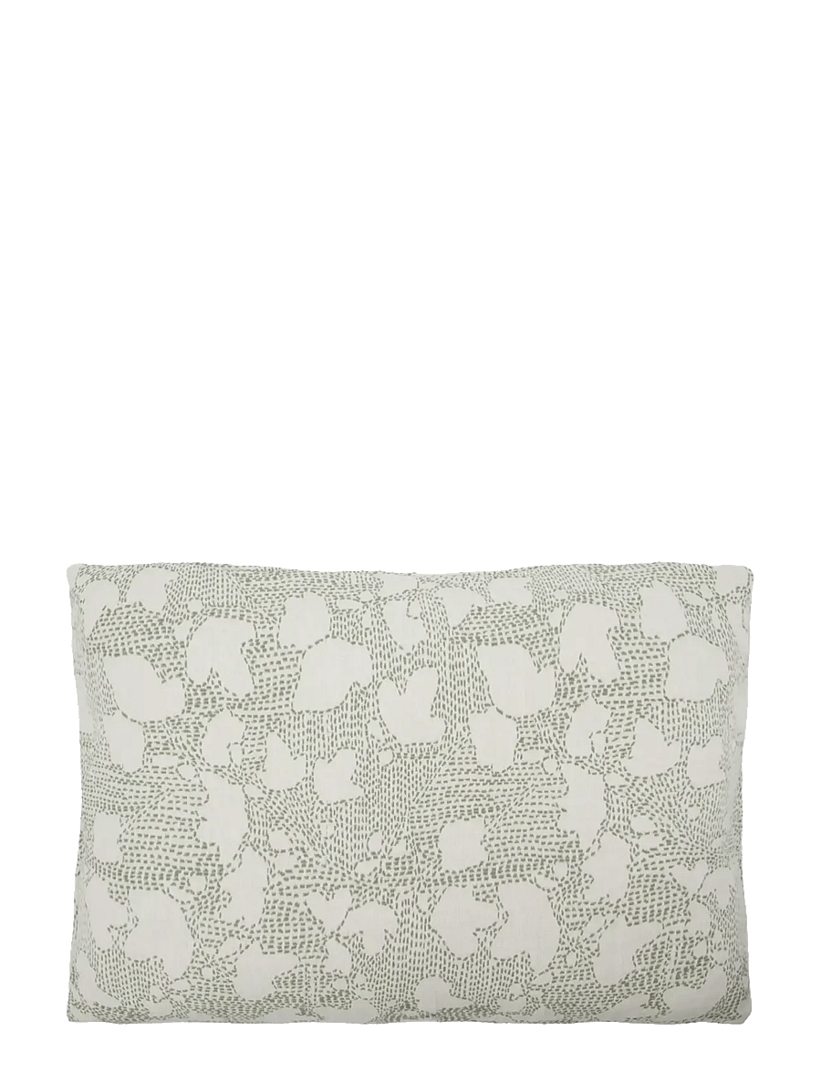 house doctor - Cushion cover, HDMori, Off-white, K - padjakatted - off-white, khaki - 1
