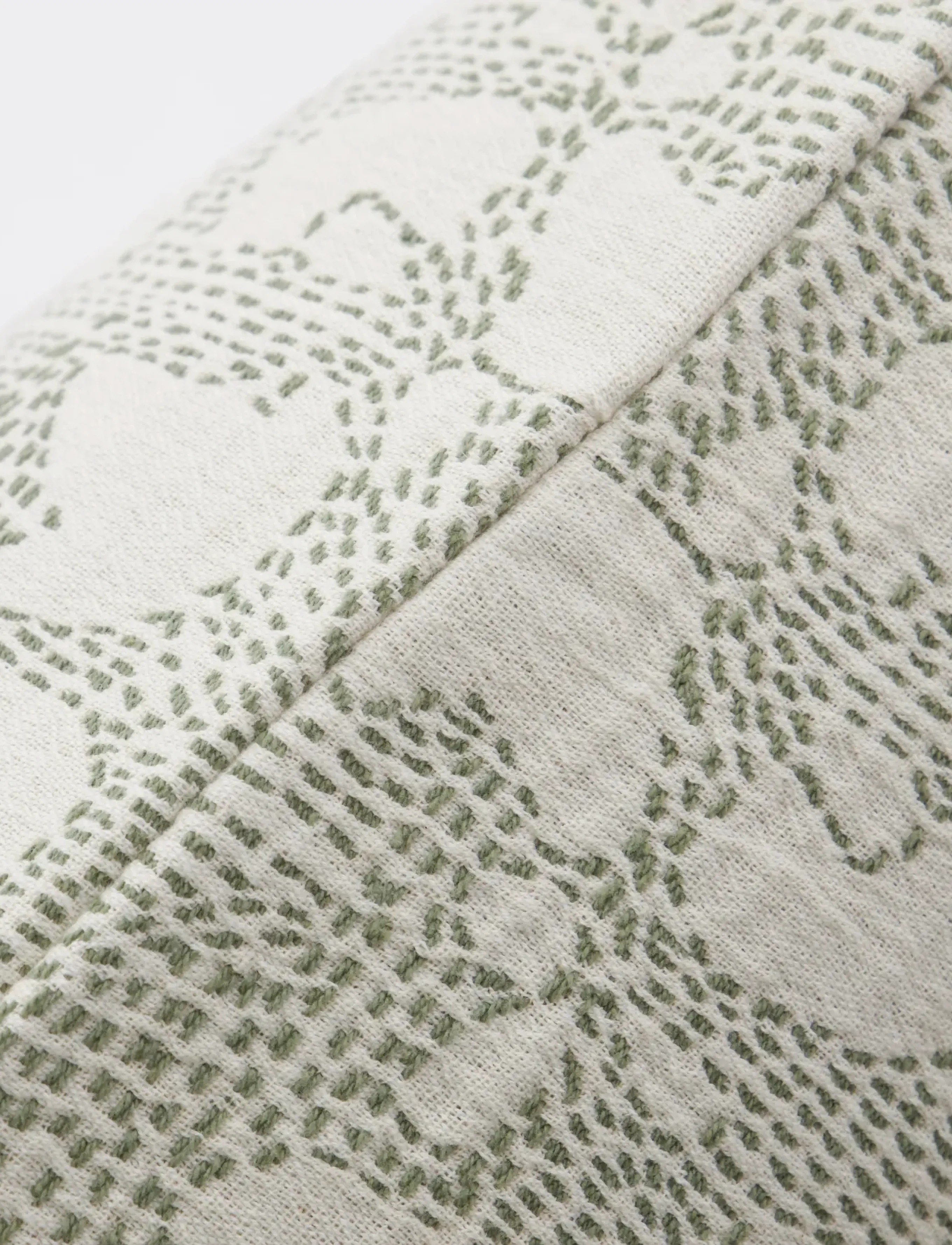 house doctor - Cushion cover, HDMori, Off-white, K - kuddfodral - off-white, khaki - 2