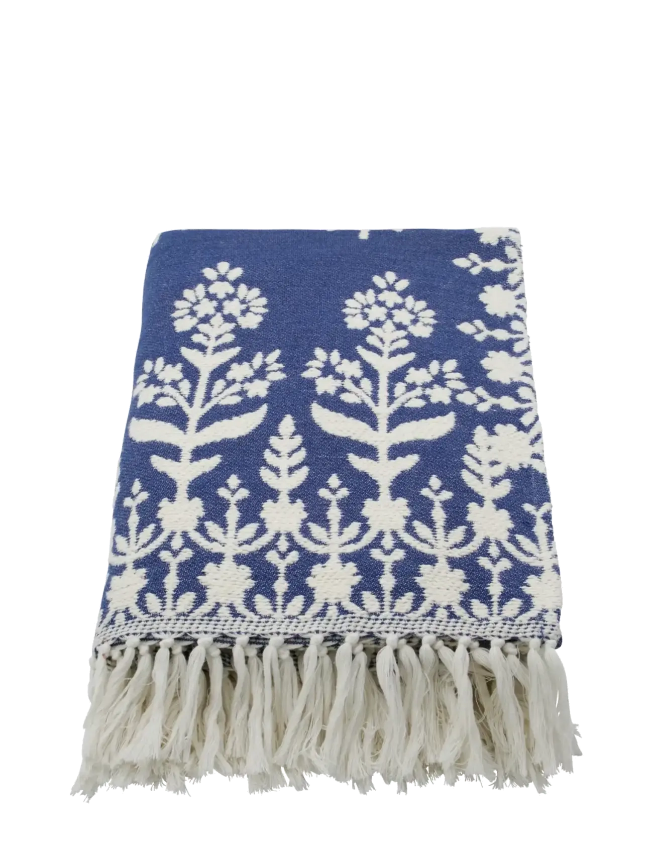 house doctor Throw, HDMazzo, Blue - Vis alt - BLUE / blue