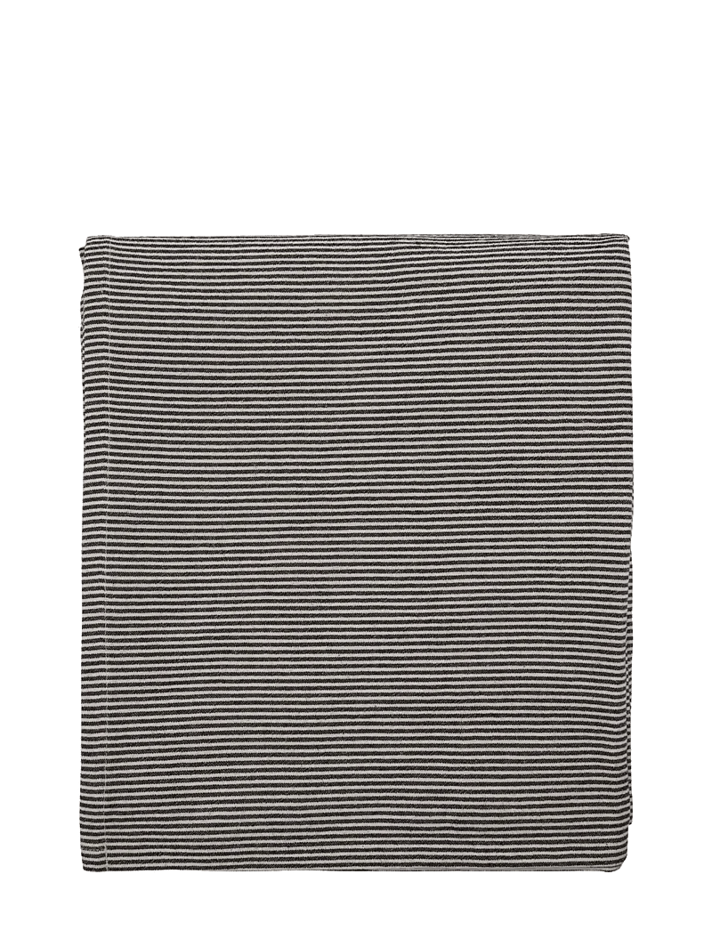 house doctor - Tablecloth, HDBlock, Sand, Black - laudlinad - sand, black - 1