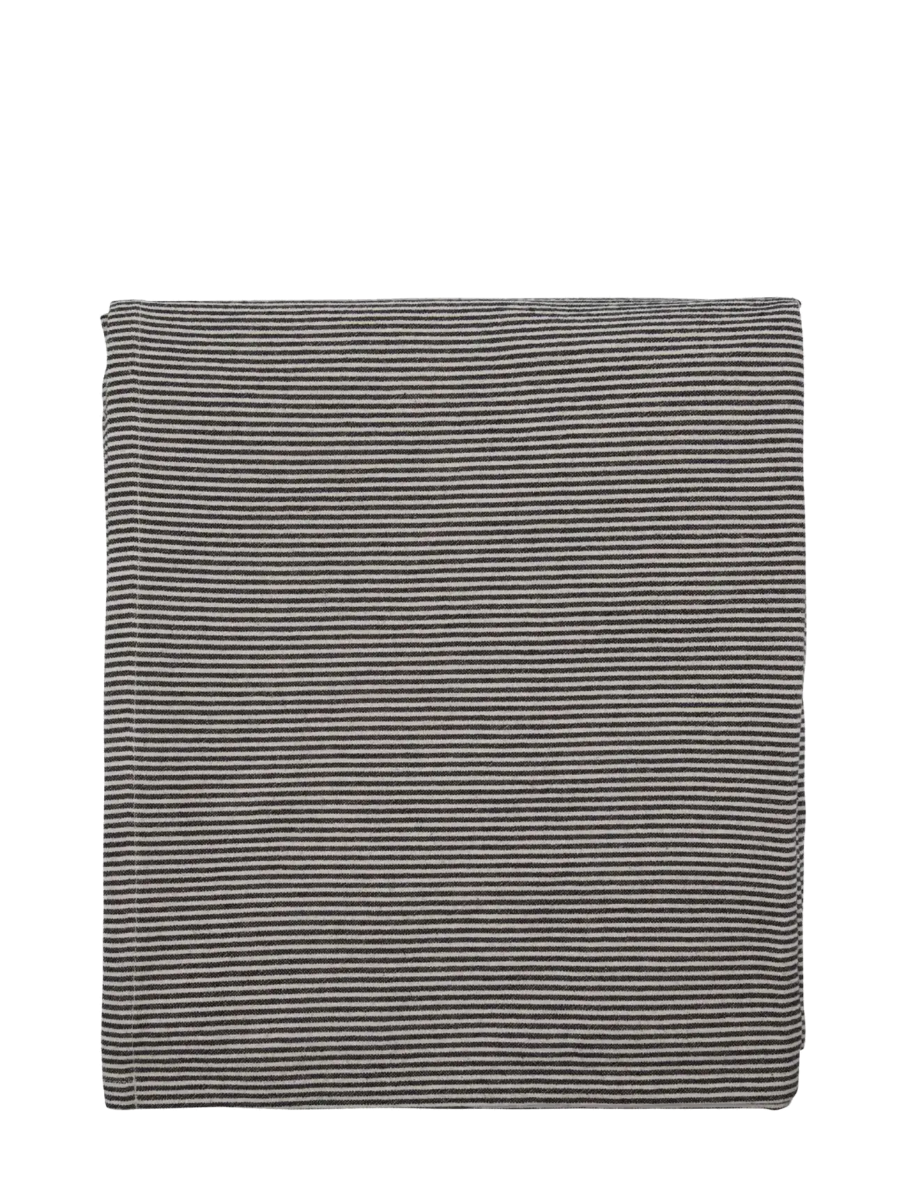 house doctor Tablecloth, Hdblock, Sand, Black, Dug og bordløber, Sort, Str: 150X 150CM