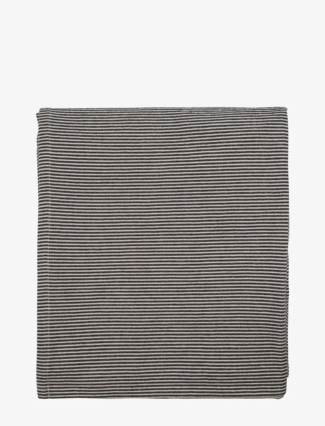 house doctor - Tablecloth, HDBlock, Sand, Black - tischdecken & tischläufer - sand, black - 0