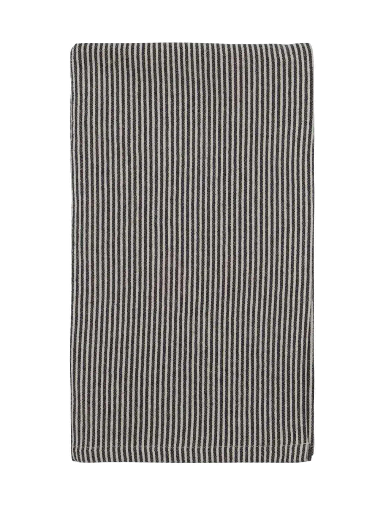 house doctor Table Runner, Hdblock, Sand, Black, Dug og bordløber, Sort, Str: 140X 40CM
