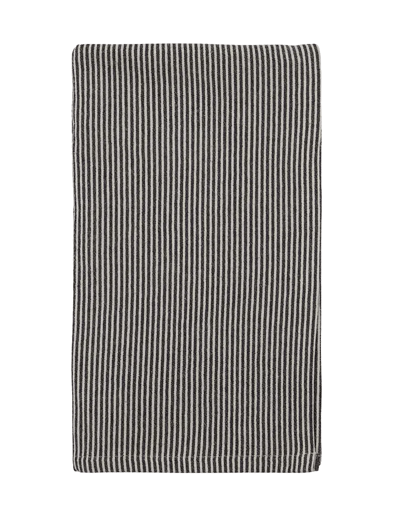 house doctor - Table runner, HDBlock, Sand, Black - tischdecken & tischläufer - sand, black - 1