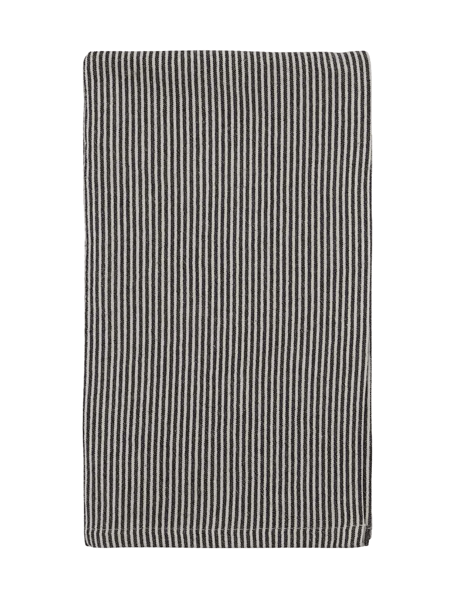 house doctor - Table runner, HDBlock, Sand, Black - tischdecken & tischläufer - sand, black - 1