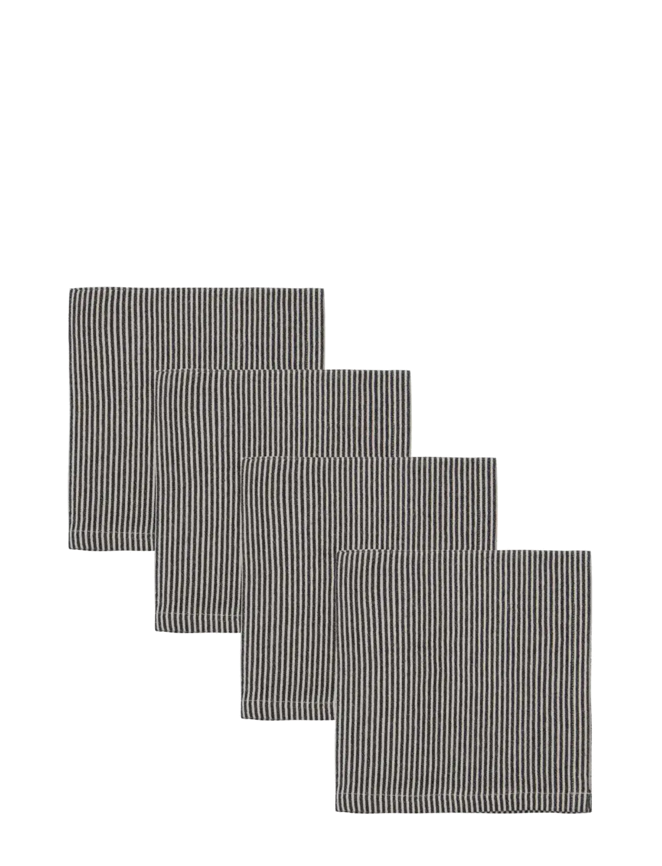 house doctor Napkins, HDBlock, Sand, Black - Köögitekstiilid - SAND, BLACK / black