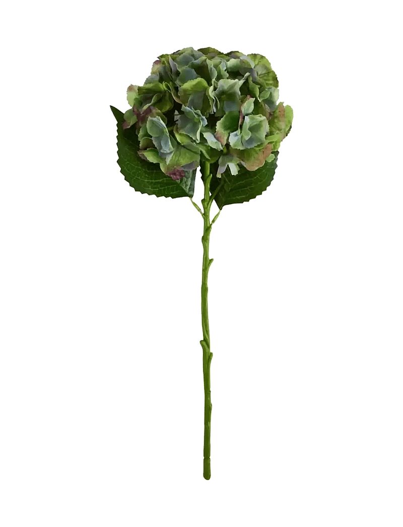 house doctor - Artificial flower, HDHydrangea, Green, Blue - sõbrapäeva kingitused - green, blue - 1