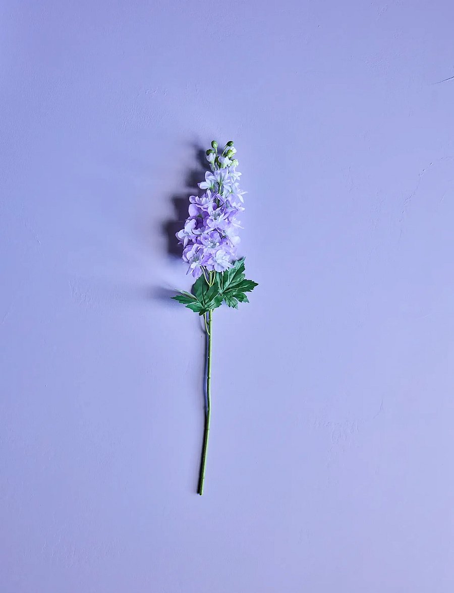 house doctor - Artificial flower, HDDelphinium, Pu - valentinstaggeschenke - purple - 0