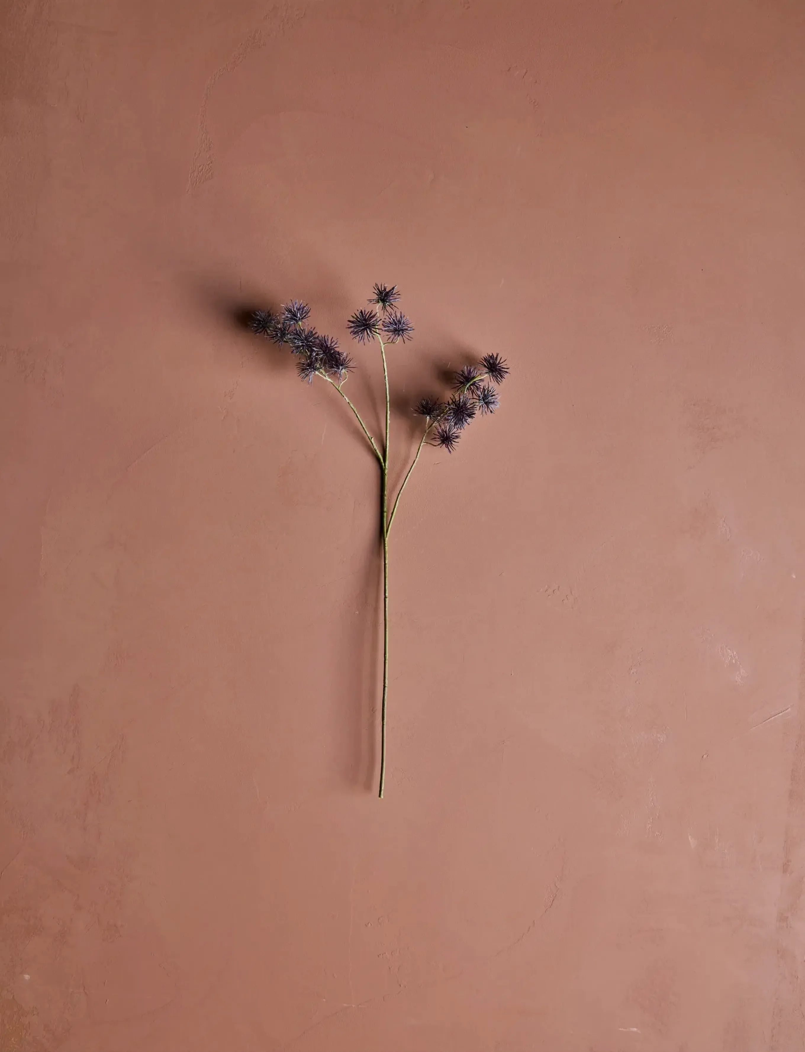 house doctor Artificial Flower, Hdurchin Spray,, 15X 65 cm, Decoration, Burgunderrot - Dried & Fake Flowers, Homeware
