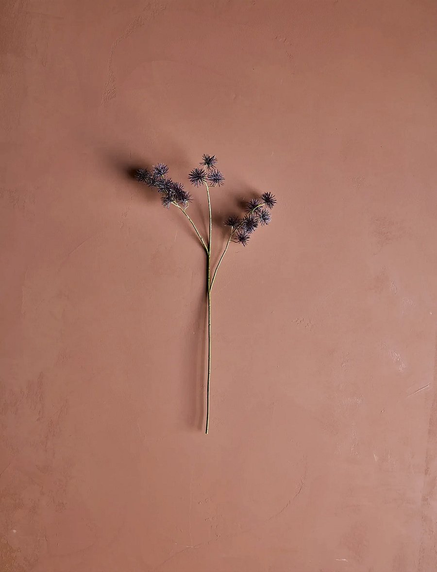house doctor - Artificial flower, HDUrchin spray, - sõbrapäeva kingitused - burgundy - 0