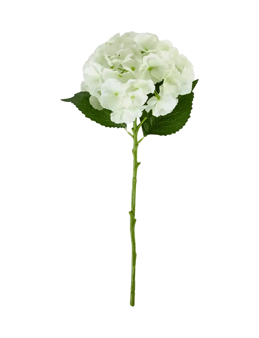 house doctor - Artificial flower, HDHydrangea, Whi - valentinstaggeschenke - white - 1