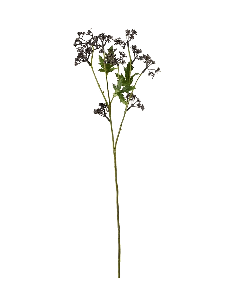 house doctor - Artificial branch, HDMeadow, Burgun - valentinstaggeschenke - burgundy - 1