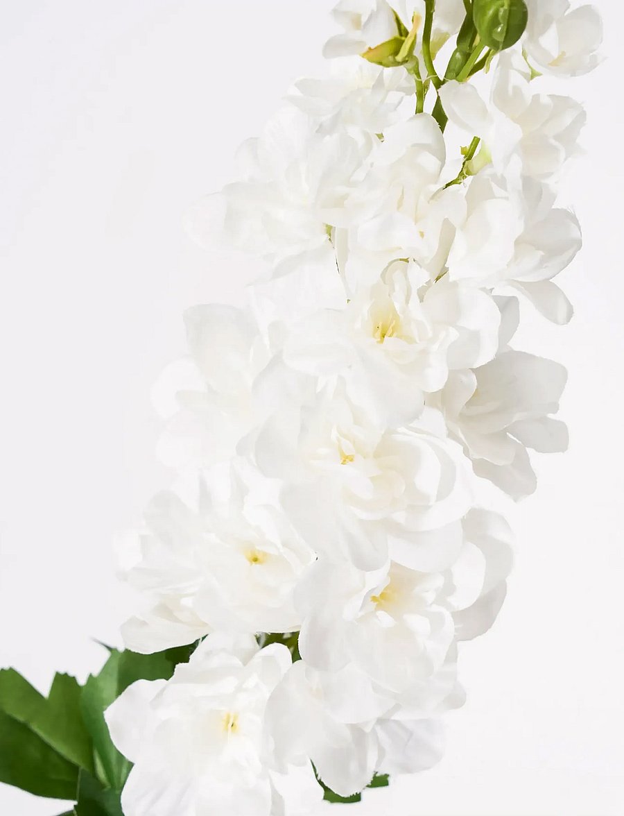 house doctor - Artificial flower, HDDelphinium, Wh - valentinstaggeschenke - white - 2