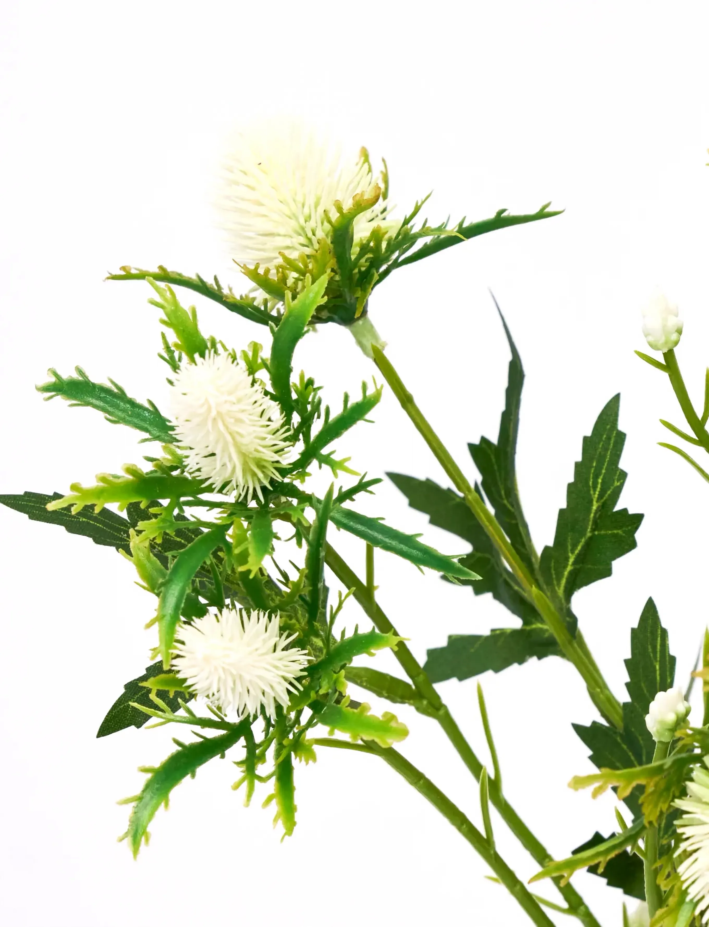 house doctor - Artificial flower, HDEryngium, Whit - valentinsgaver - white - 2