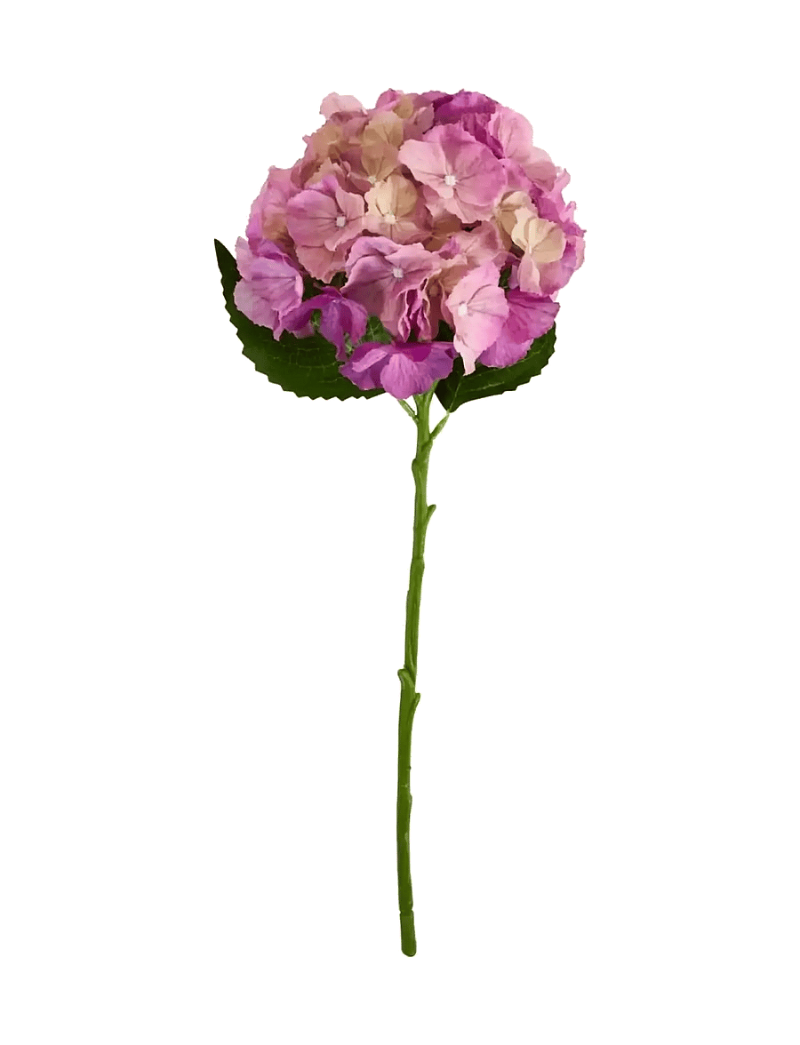 house doctor - Artificial flower, HDHydrangea, Pin - valentinstaggeschenke - pink - 1