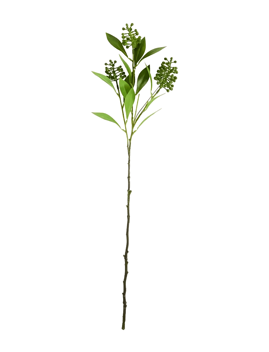 house doctor - Artificial branch, HDLigustrum, Gre - valentinstaggeschenke - green - 1